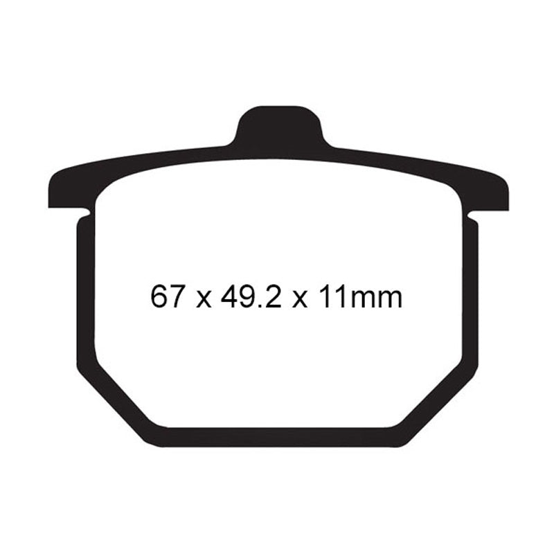 EBC EBC PAD FA29FERODO 310-029(FDB182P)(VD107/112) 45105-410-006