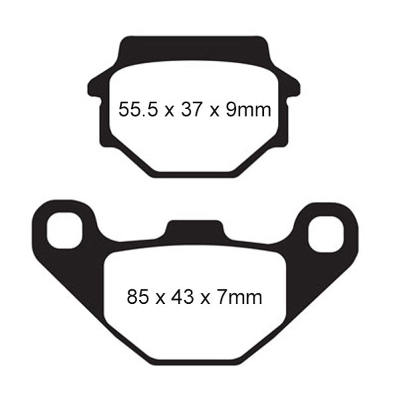 EBC EBC PAD FA67/3.FERODO 310-067X FA67_3