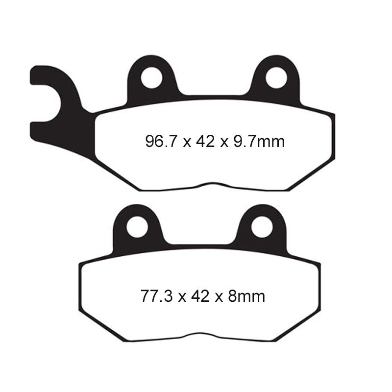 EBC EBC PAD FA2142FERODO 310-135X(FDB497DX) FA214_2