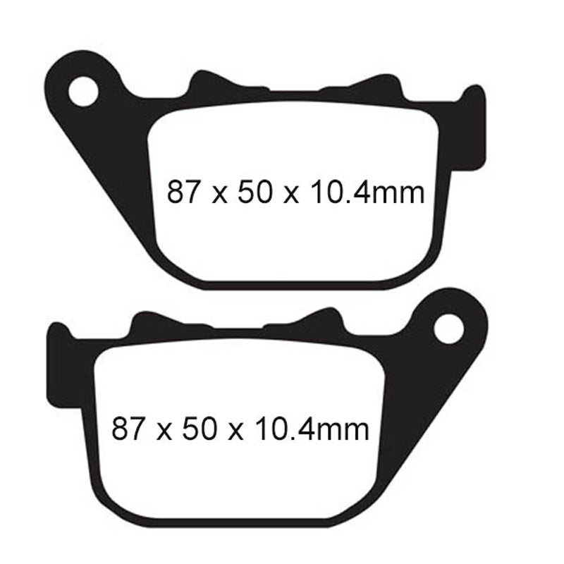 EBC EBC PAD FA387FERODO 310-387(FDB2180P)(VD9010) 42836-04A