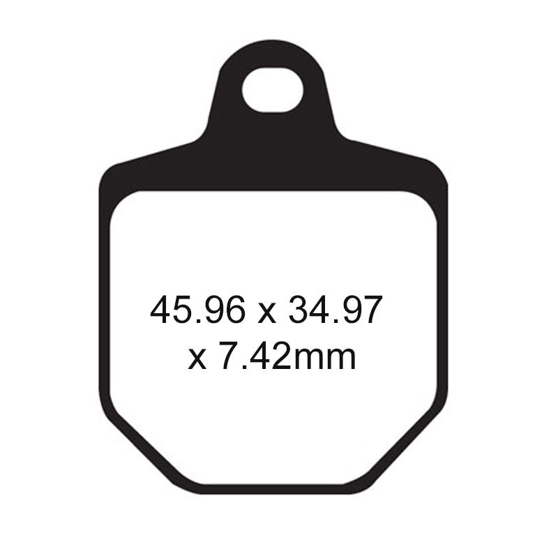 EBC EBC PAD 433/4 KTM 450/560SMR 07-12 HUSABERG 570 FA433_4
