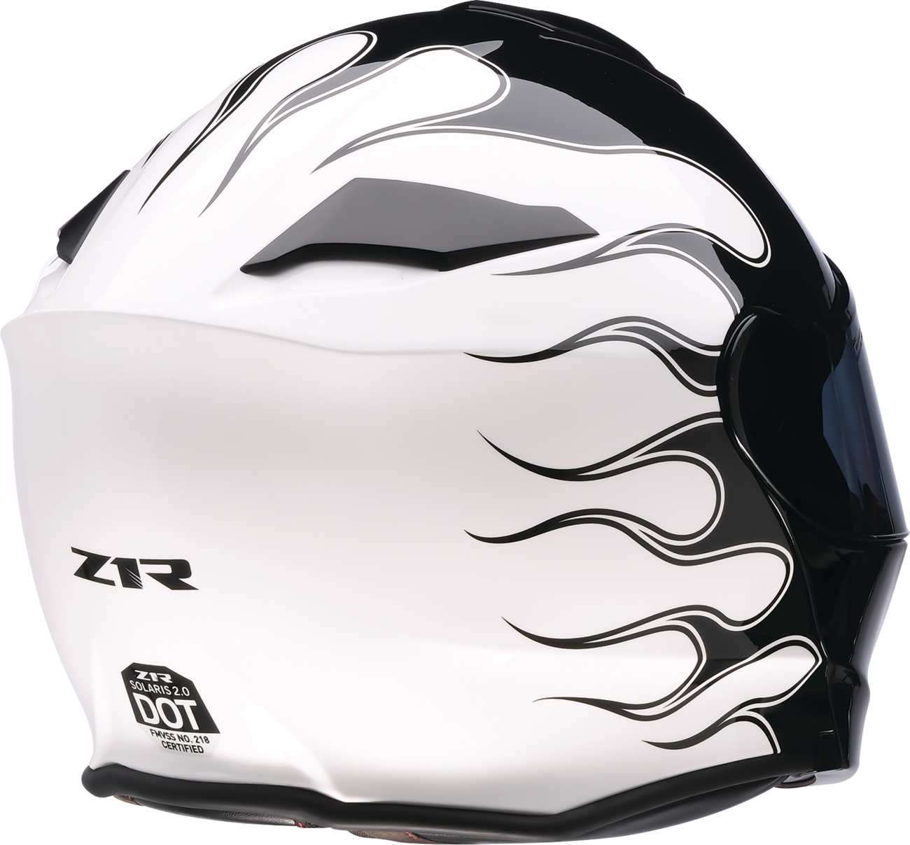 Z1R SOLARIS 2.0 FLAME BLACK/WHITE 2XL 0100-2663