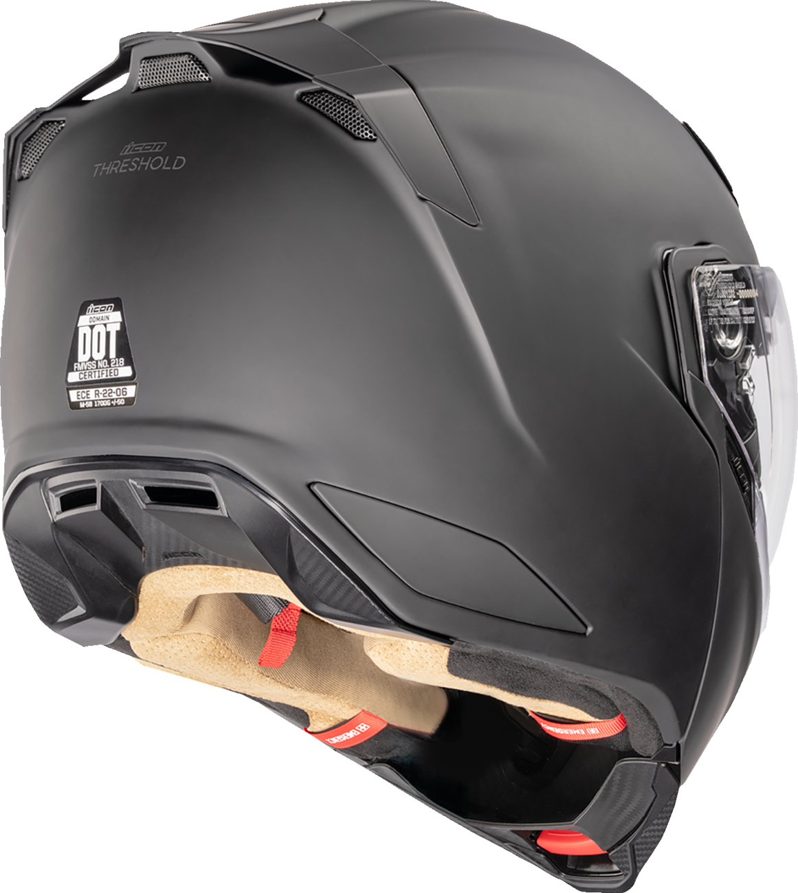 ICON THRESHOLD MATTE BLACK 2X 0100-2696