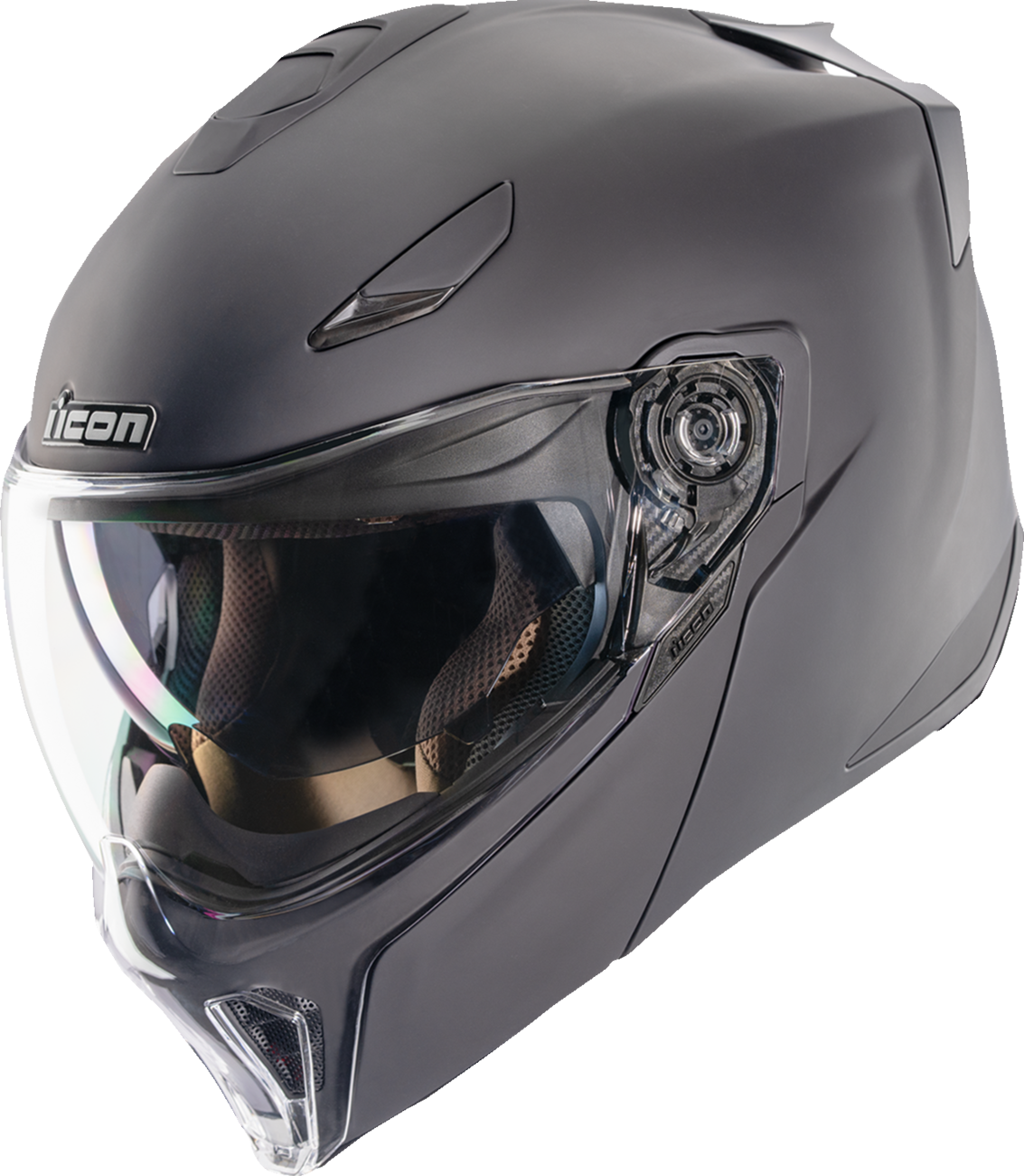 ICON THRESHOLD MATTE BLACK 2X 0100-2696
