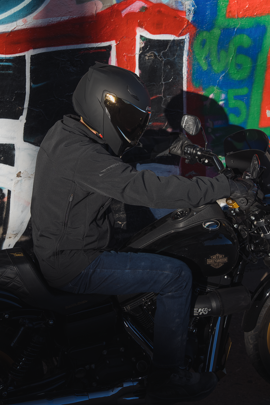 ICON THRESHOLD MATTE BLACK XL 0100-2695