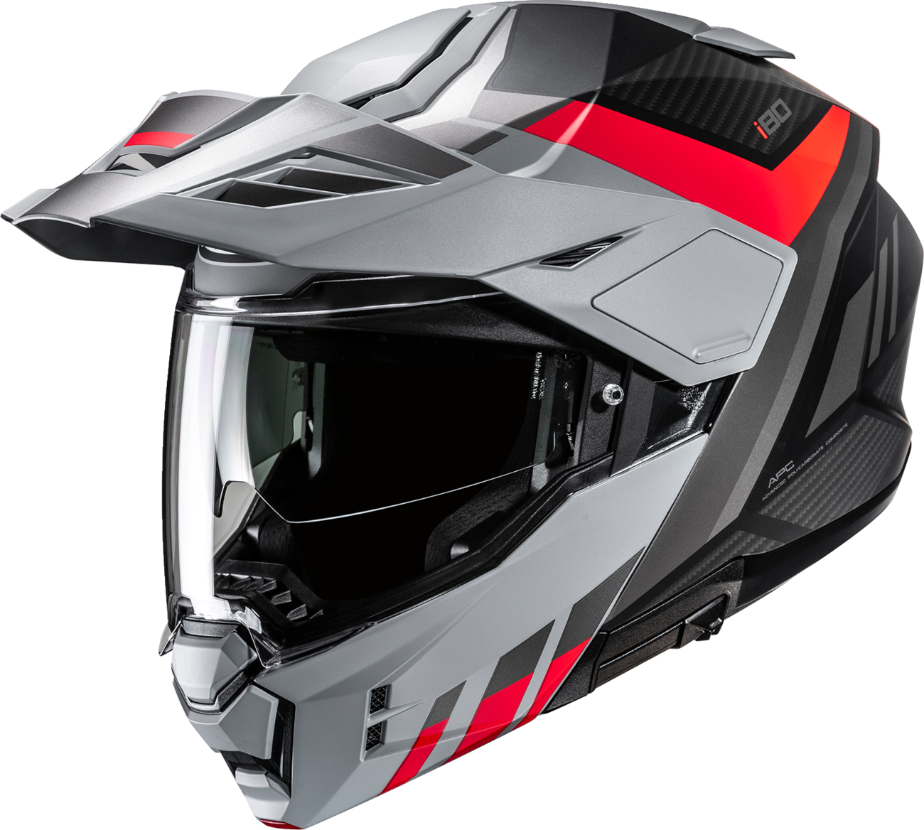 HJC I80 IMES SF BK/RD 2XL EP37NEP82S1V