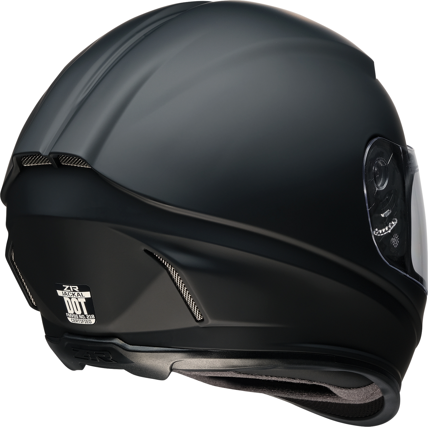 Z1R JACKAL FLAT BLACK XS 0101-10798