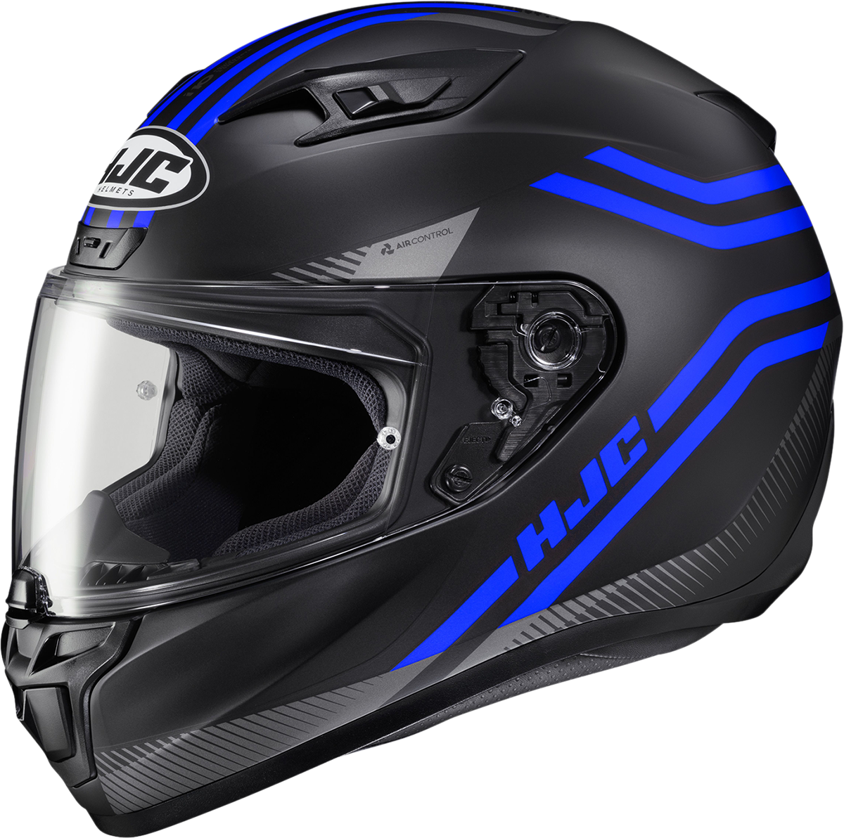 HJC I10 STRIX SF BK/BL 2X 0000349767
