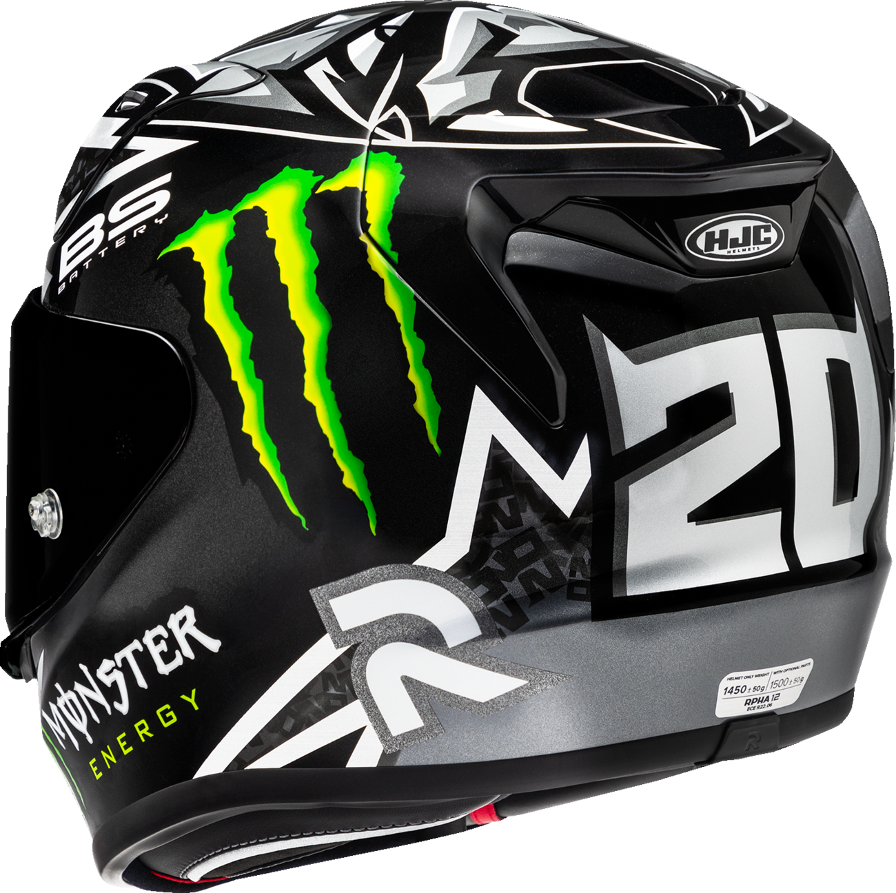 HJC RPHA 12 QUARTARARO BLACK XL 0000453899