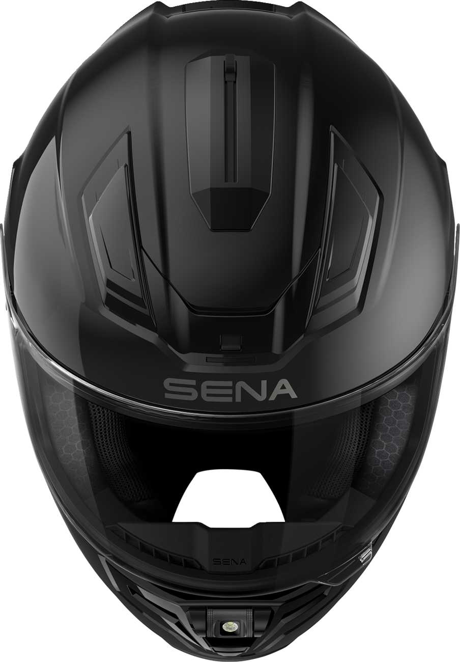 SENA PHANTOM FULL-FACE HELMET MESH GLOSSY BLACK M PHANTOM-GB00M3