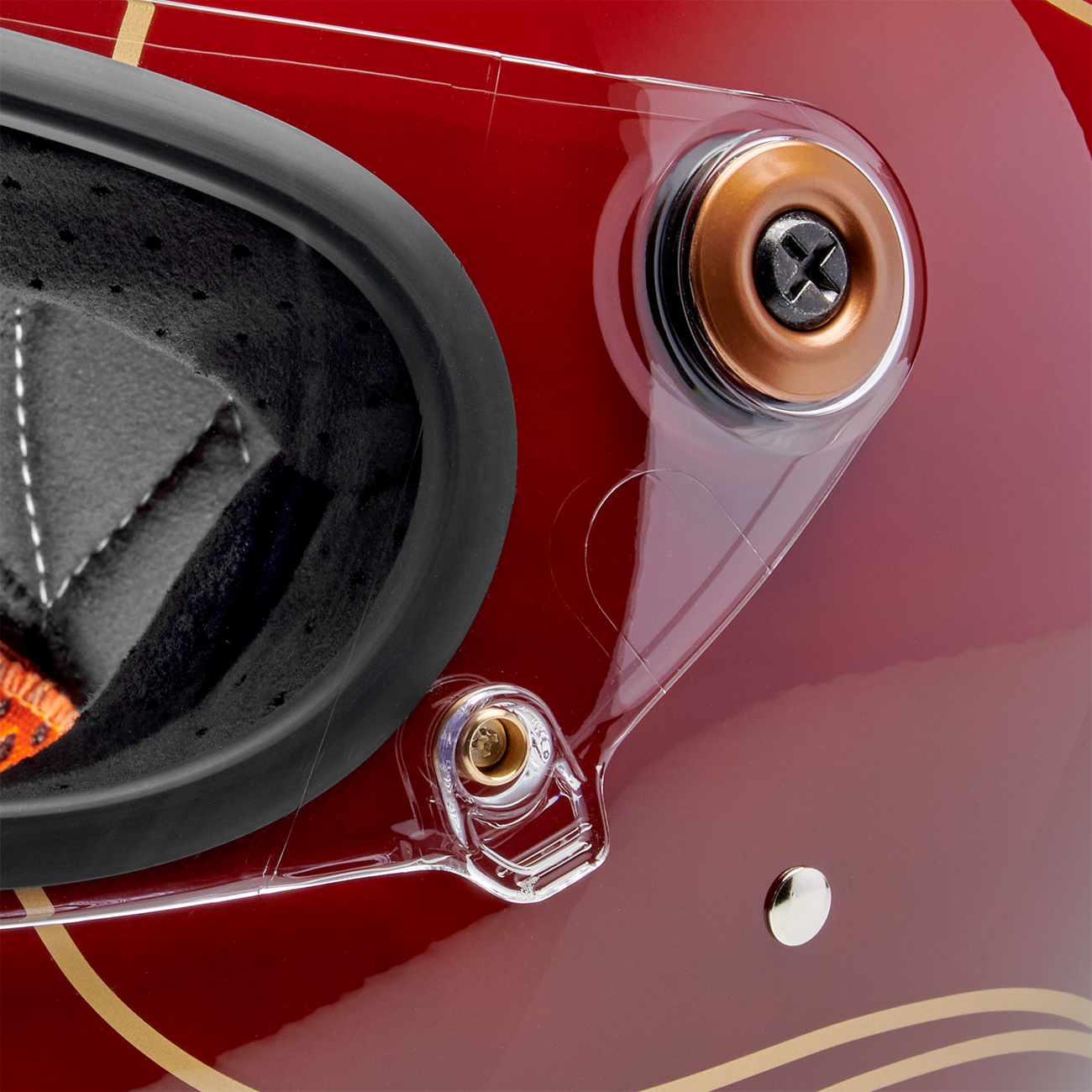 BILTWELL GRINGO S GARNET RED FLAMES XL 1003-594-505