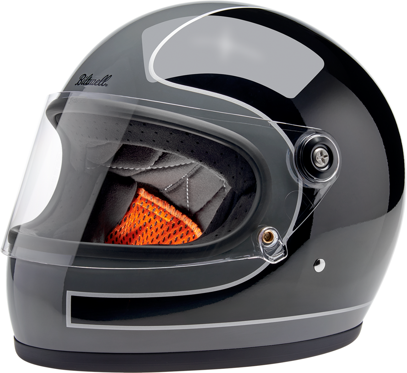BILTWELL GRINGO S STORM GREY/BLACK TRACKER 2XL 1003-562-506