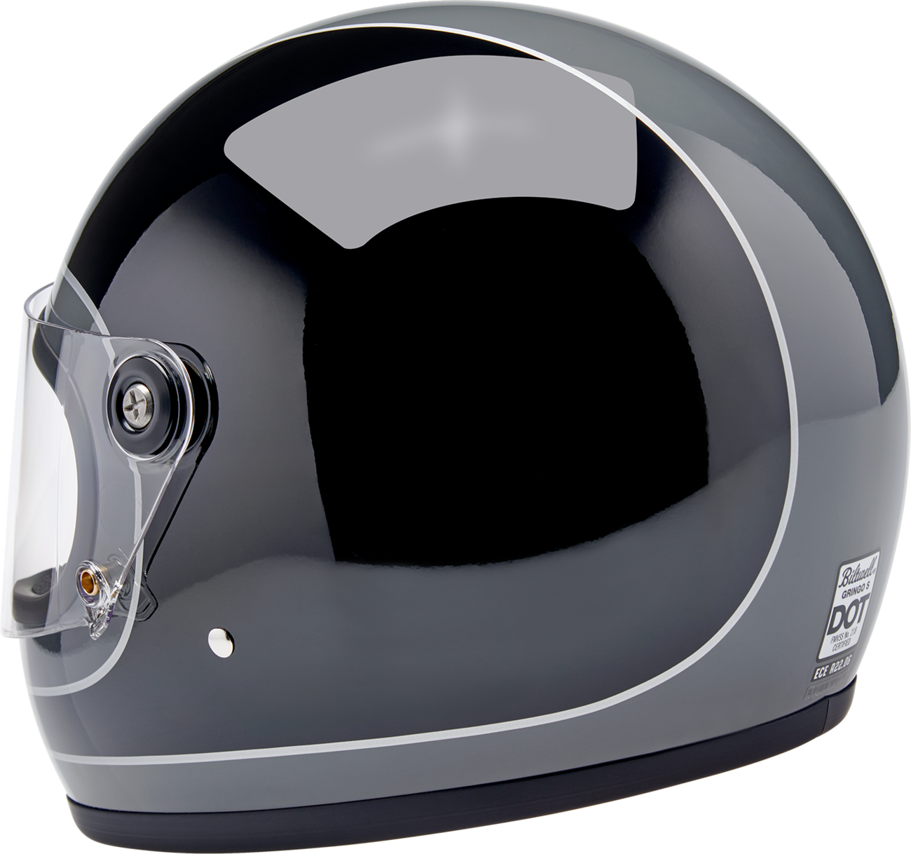 BILTWELL GRINGO S STORM GREY/BLACK TRACKER SM 1003-562-502