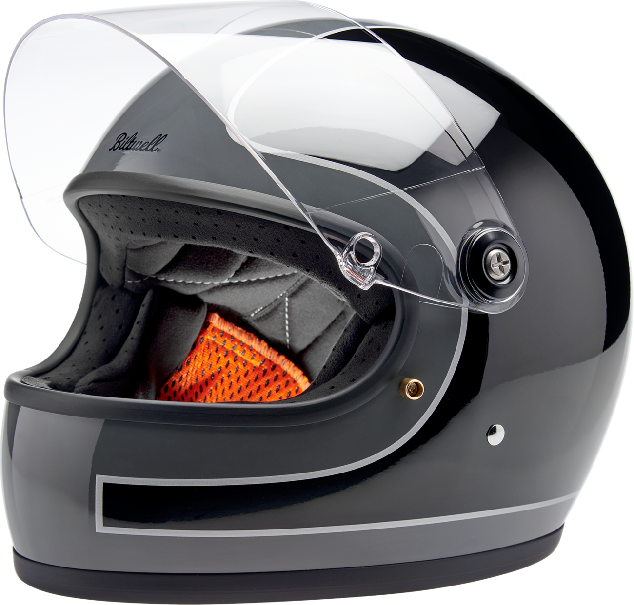 BILTWELL GRINGO S STORM GREY/BLACK TRACKER SM 1003-562-502