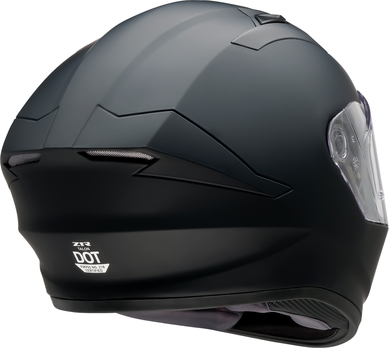 Z1R TALON HELMET FLAT BLACK MD 0101-18418