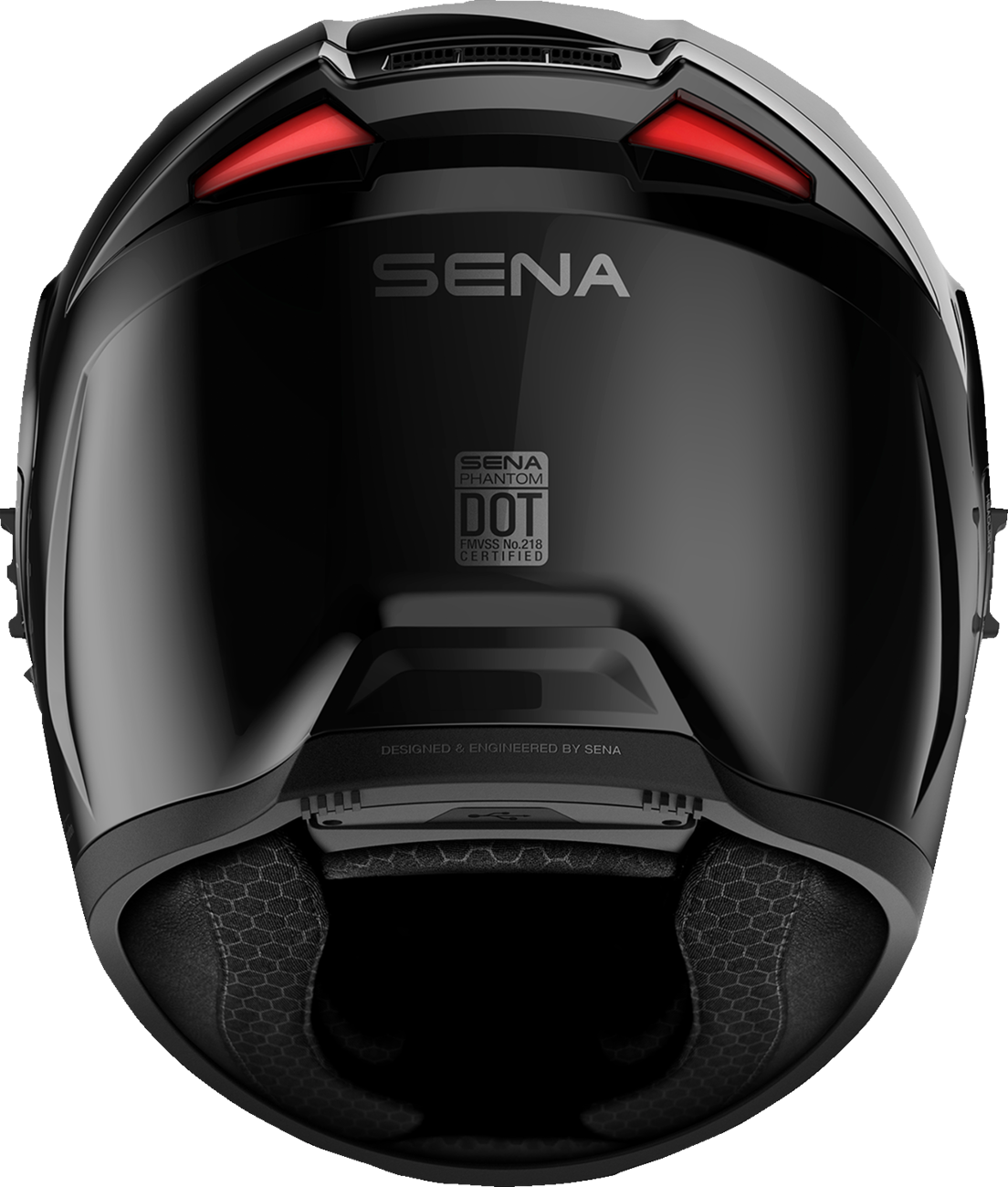 SENA PHANTOM FULL-FACE HELMET MESH MATTE BLACK L PHANTOM-MB00L3