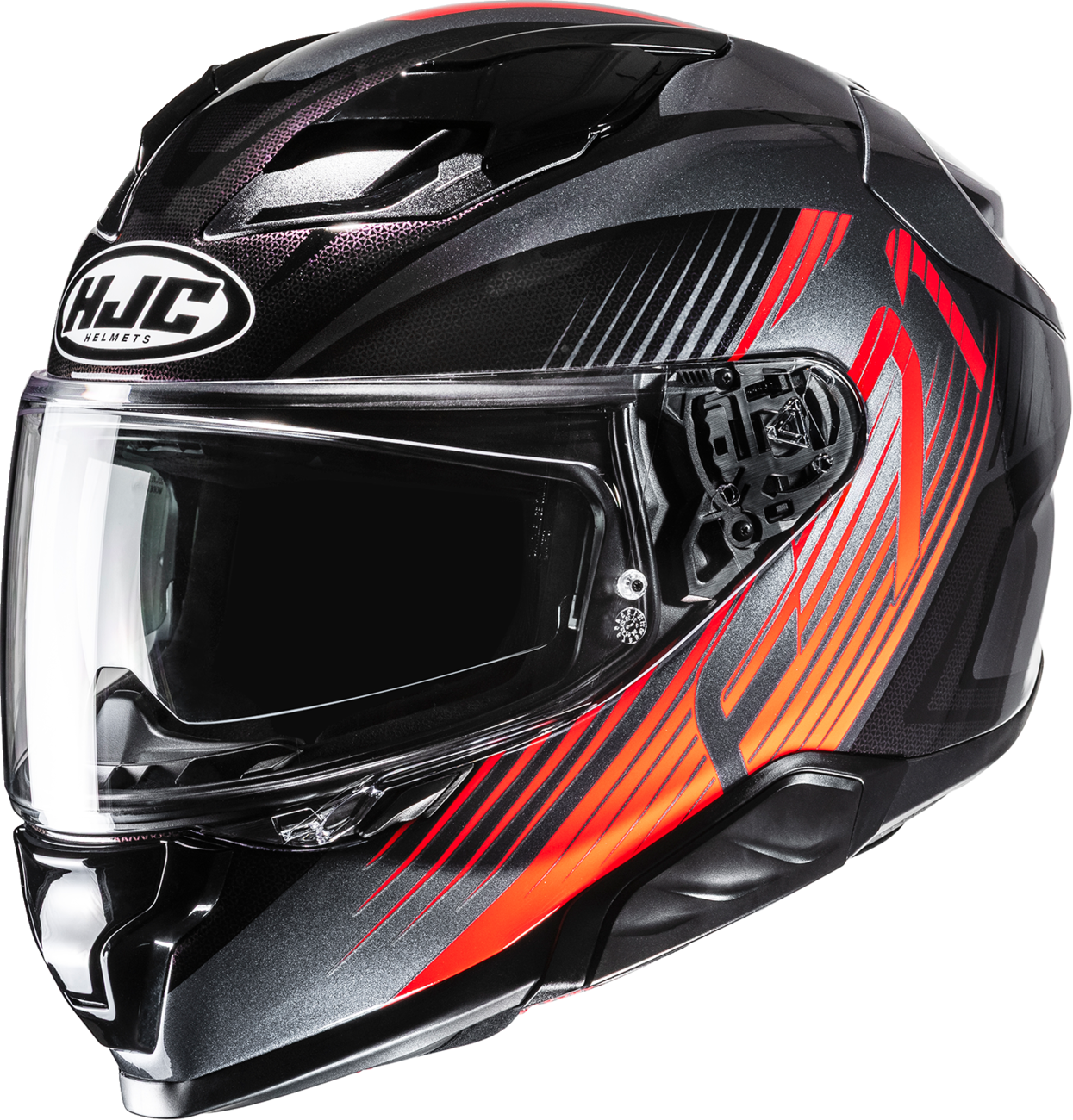 HJC F71 CATOS GY/RD XL FA47NEP7B01V