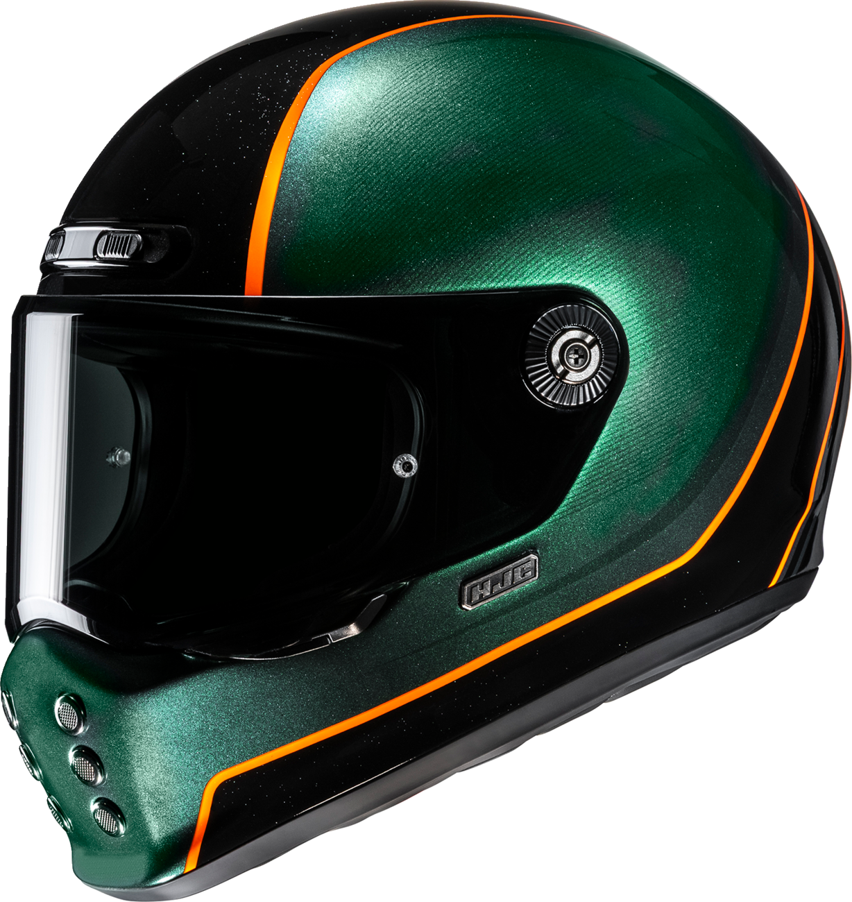 HJC V10 HODU BK/GN/OR SM FA45NEP4746V