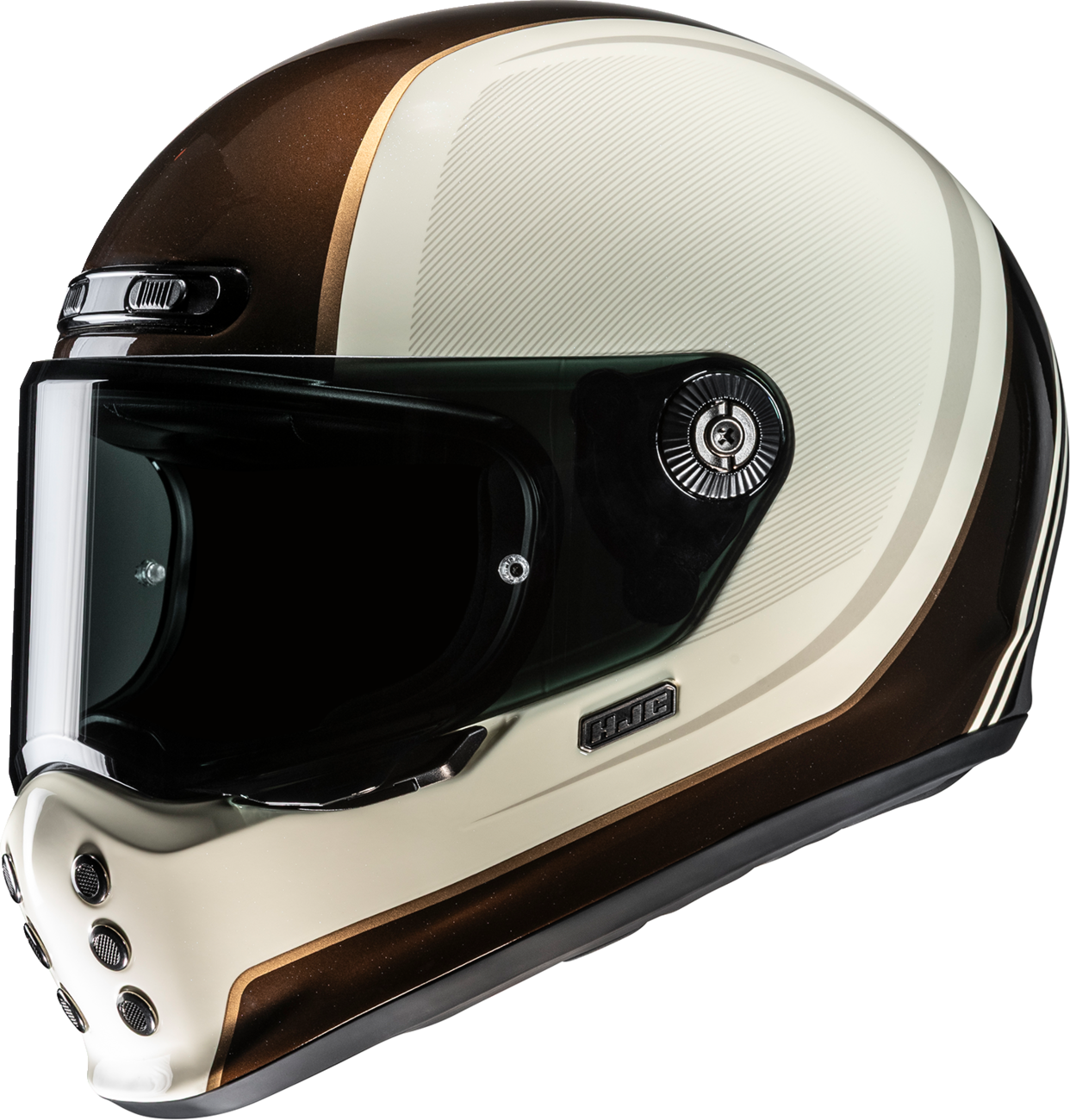 HJC V10 HODU BK/WH/CO MD FA45NEP5709V
