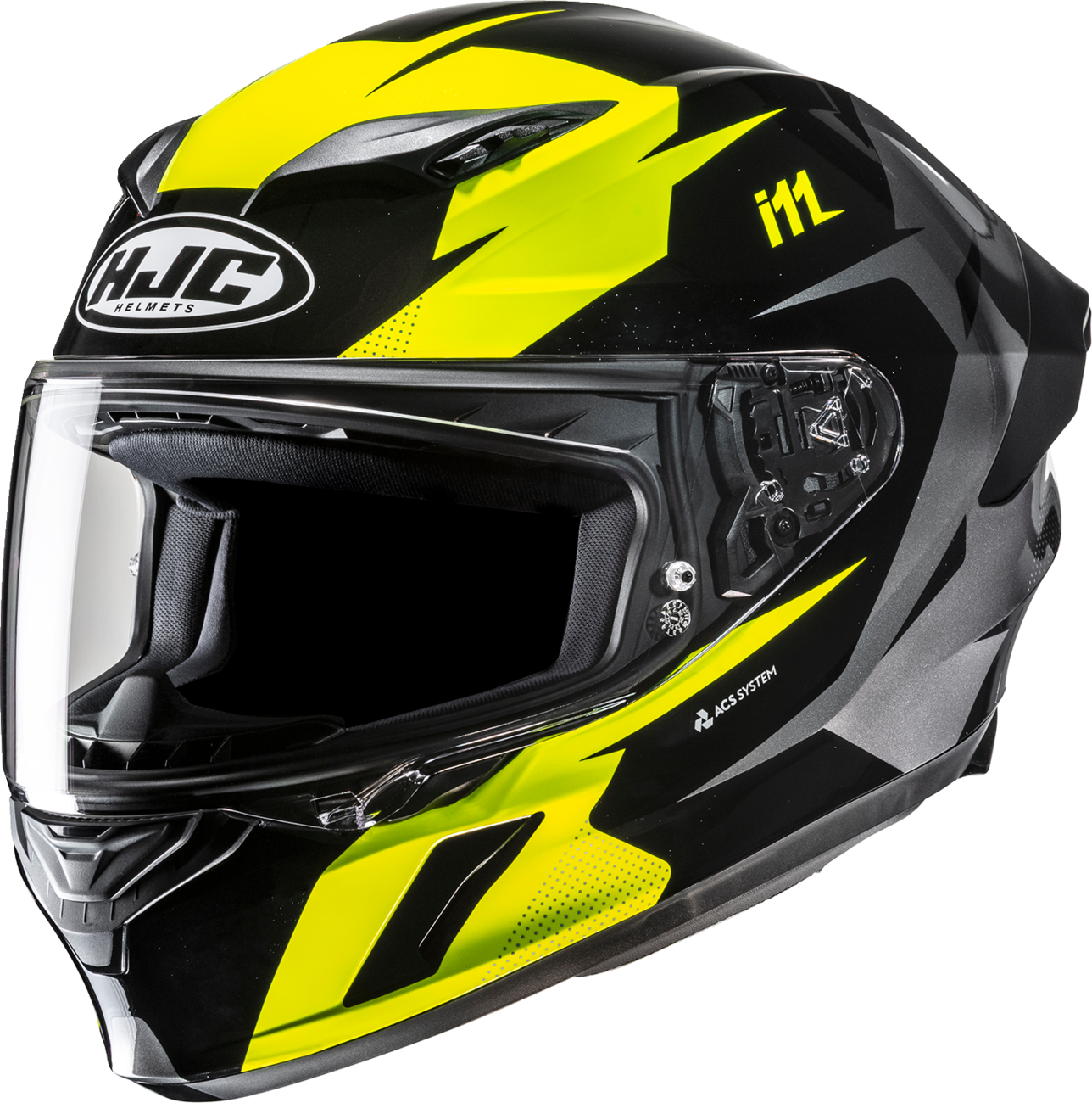 HJC I11 INSTANT BK/HV SM FP67NUS403HV