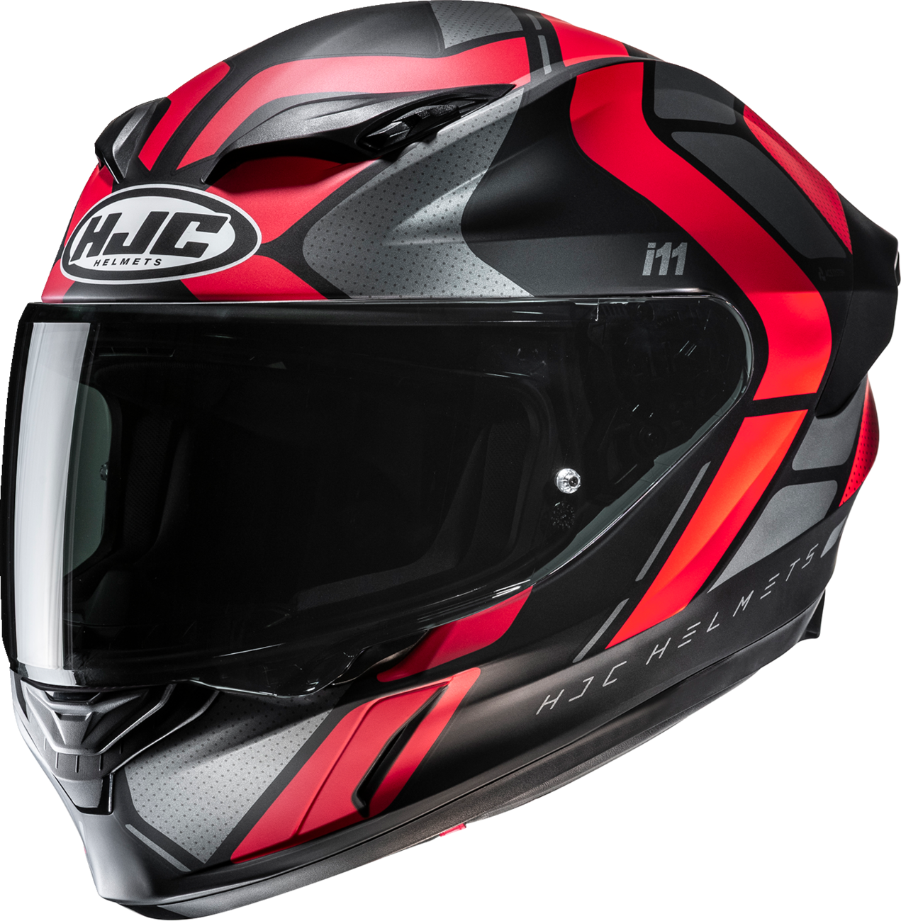 HJC I11 SUB SF BK/RD MD FP67NUS51S1V