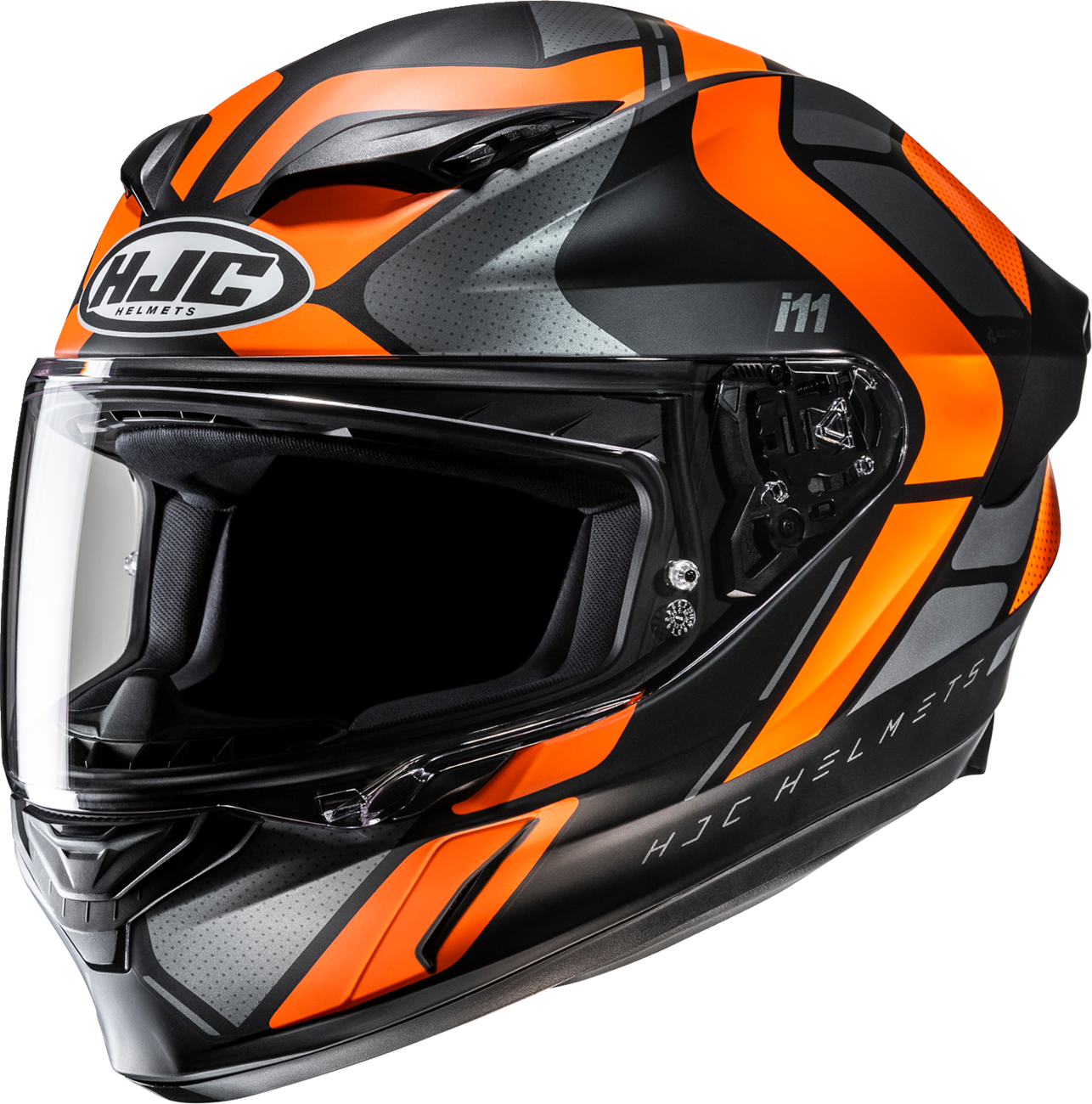 HJC I11 SUB SF BK/OR MD FP67NUS41S7V