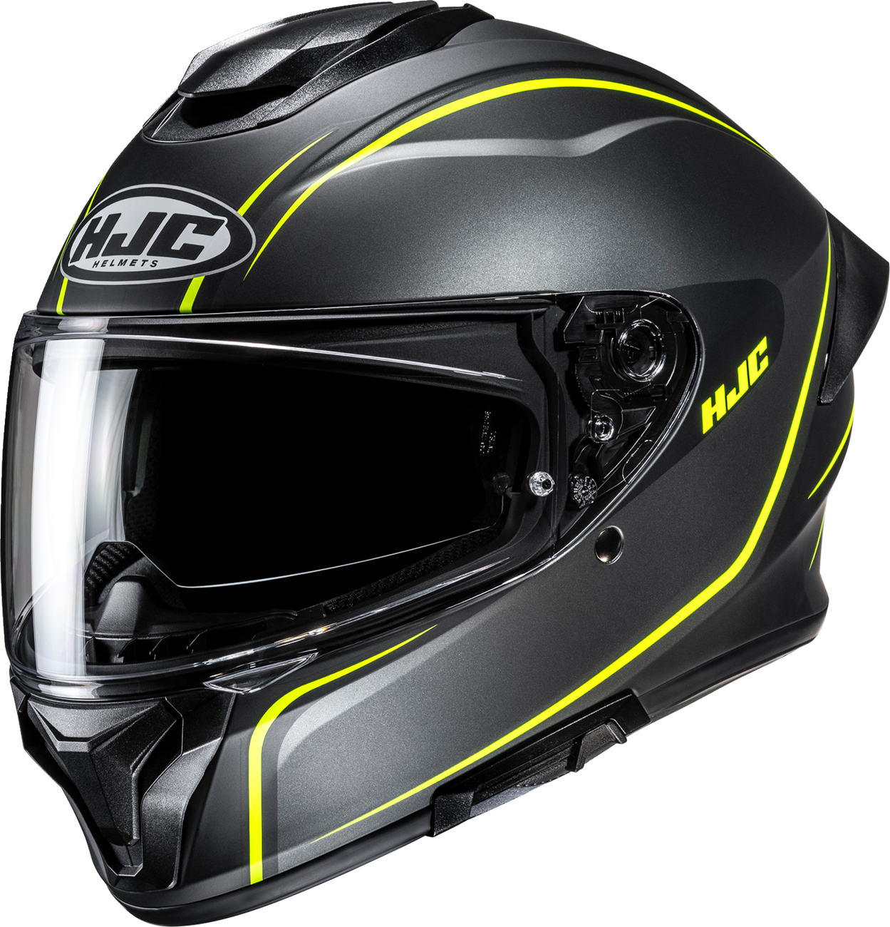 HJC C71 QUEZ SF BK/HV MD FP69NEP513SV