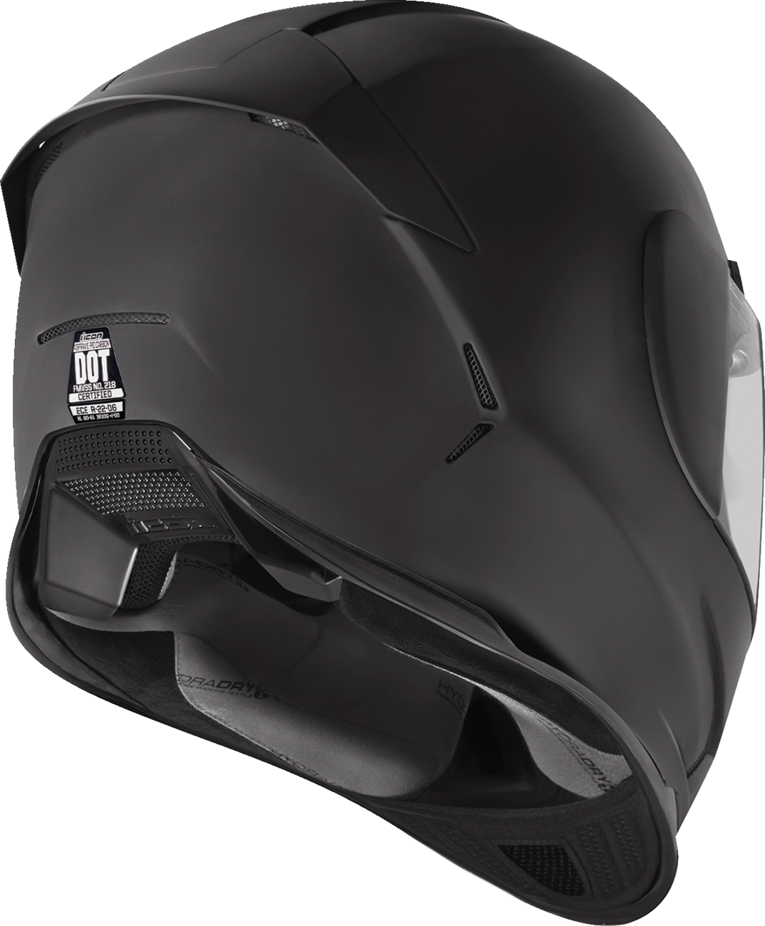 ICON AFP MATTE BLACK LG 0101-19184