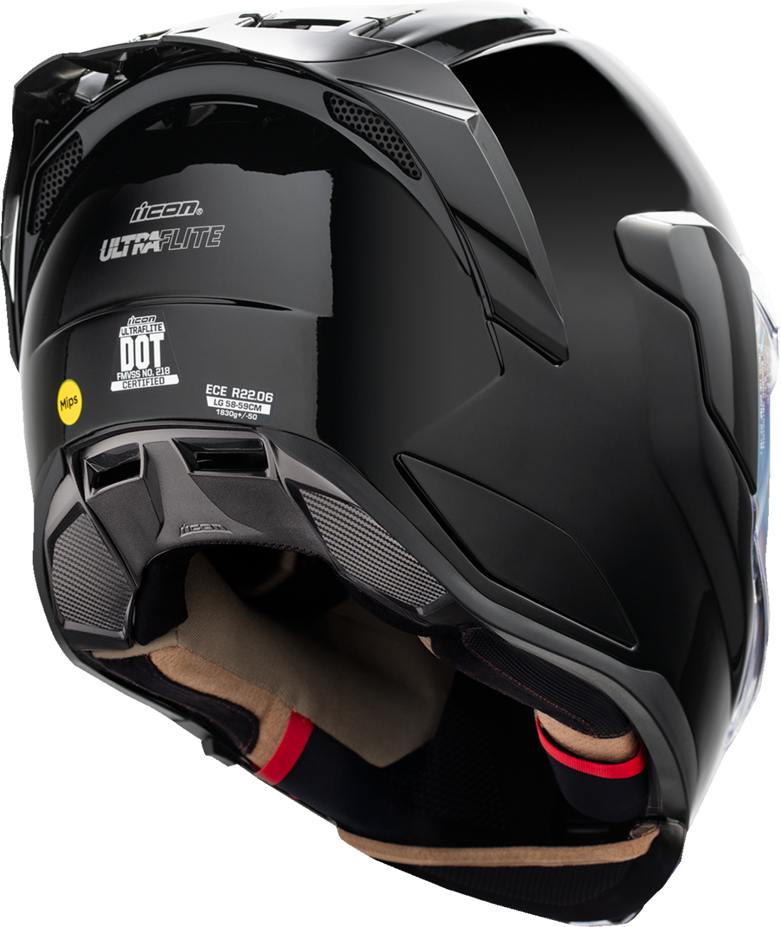 ICON ULTRAFLITE GLOSS BLACK MD 0101-19274