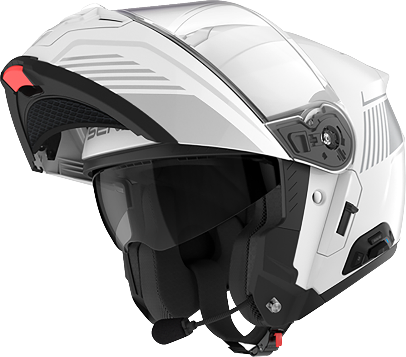 SENA SPECTER SMART FLIP-UP HELMET GLOSSY WHITE XXL DOT SPECTER-GWXXL1