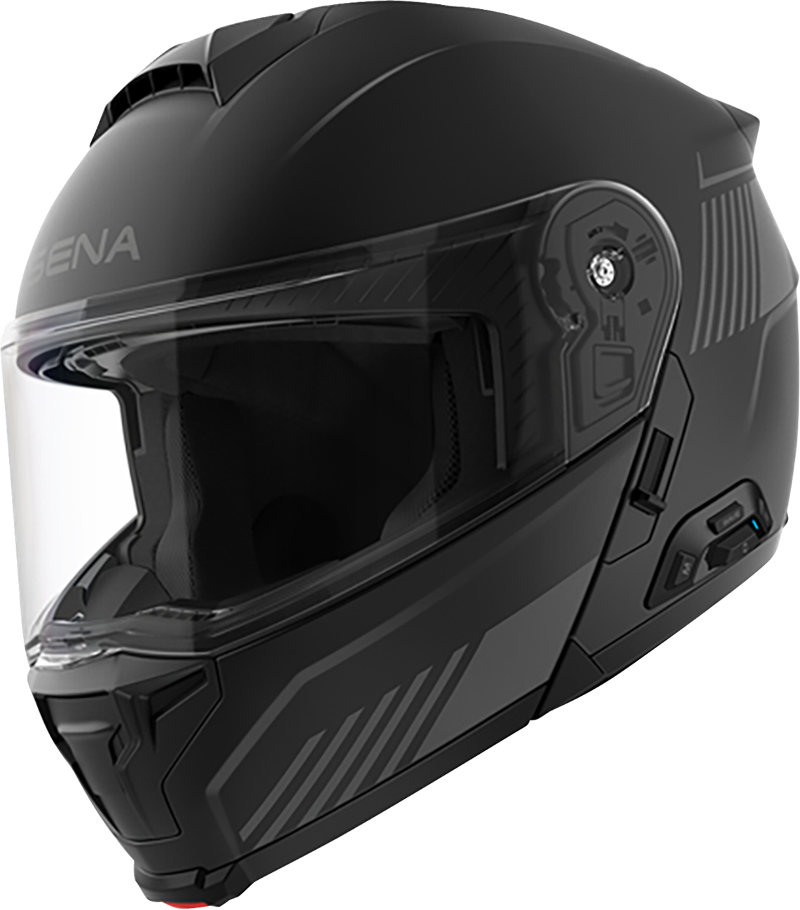 SENA SPECTER SMART FLIP-UP HELMET MATT BLACK S DOT SPECTER-MB00S1