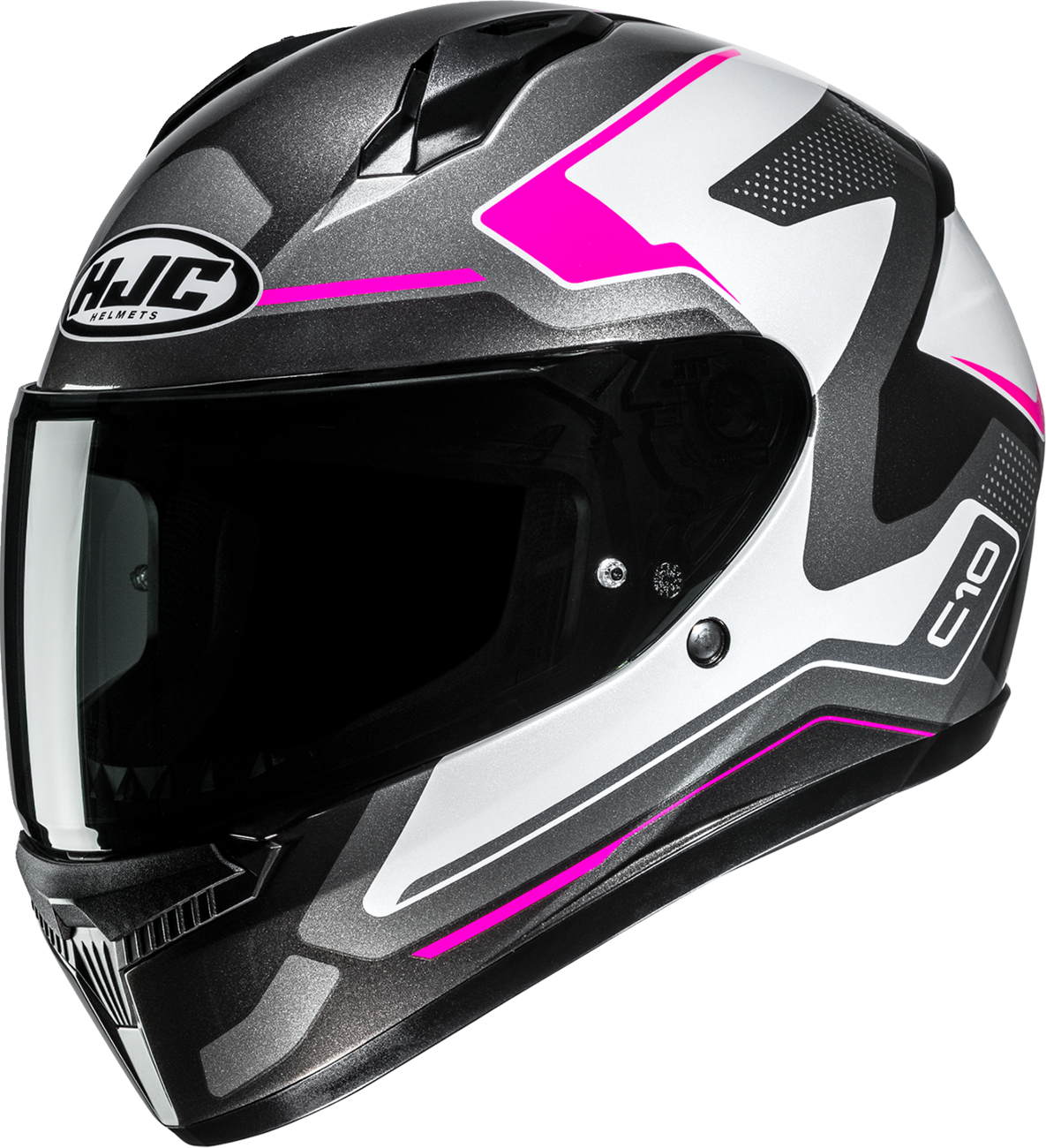 HJC C10 CRIC (MC8) BK/WH/PK XS FP54NEP3F08V