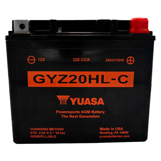 YUASA GYZ20HLC YUASA BATTERY YUAM720GHC