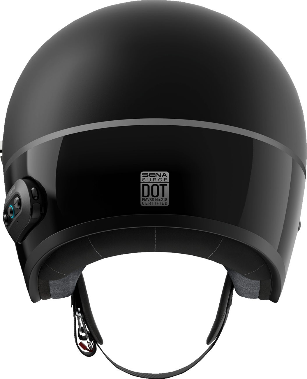 SENA SURGE OPEN-FACE MESH MATTE BLACK/GLOSSY BLACK S SURGE-MBGB00S3