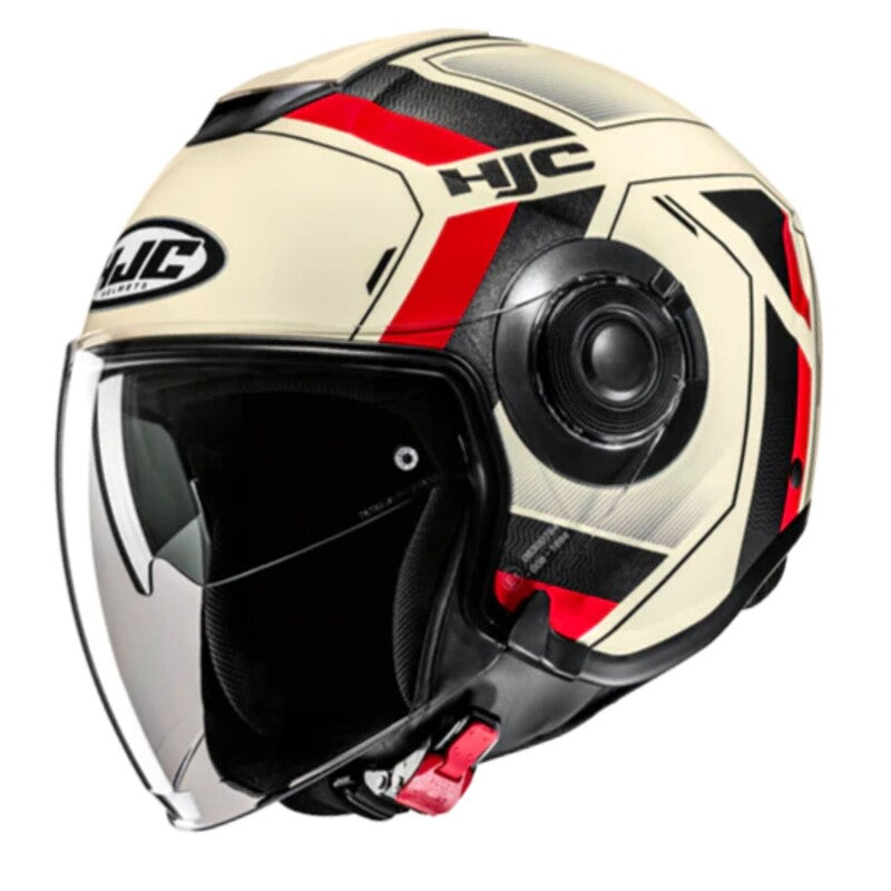 HJC I40N VELU BEIGE/RED MD JP44NEP5301V