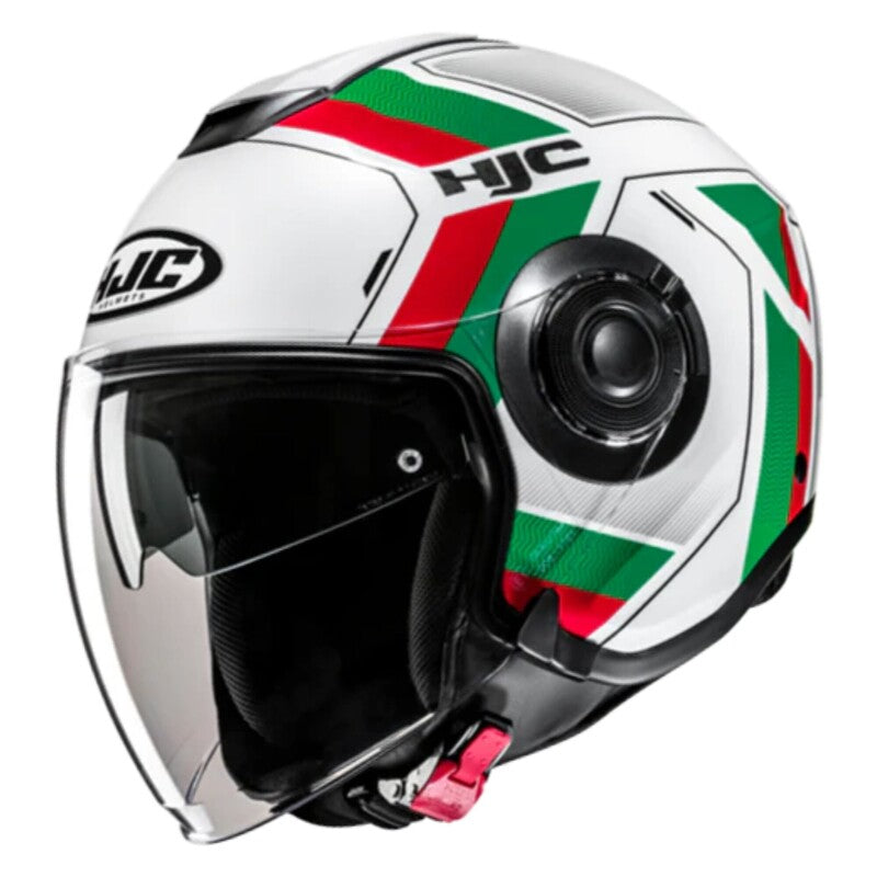 HJC I40N VELU WHITE/GREEN/RED XL JP44NEP7341V
