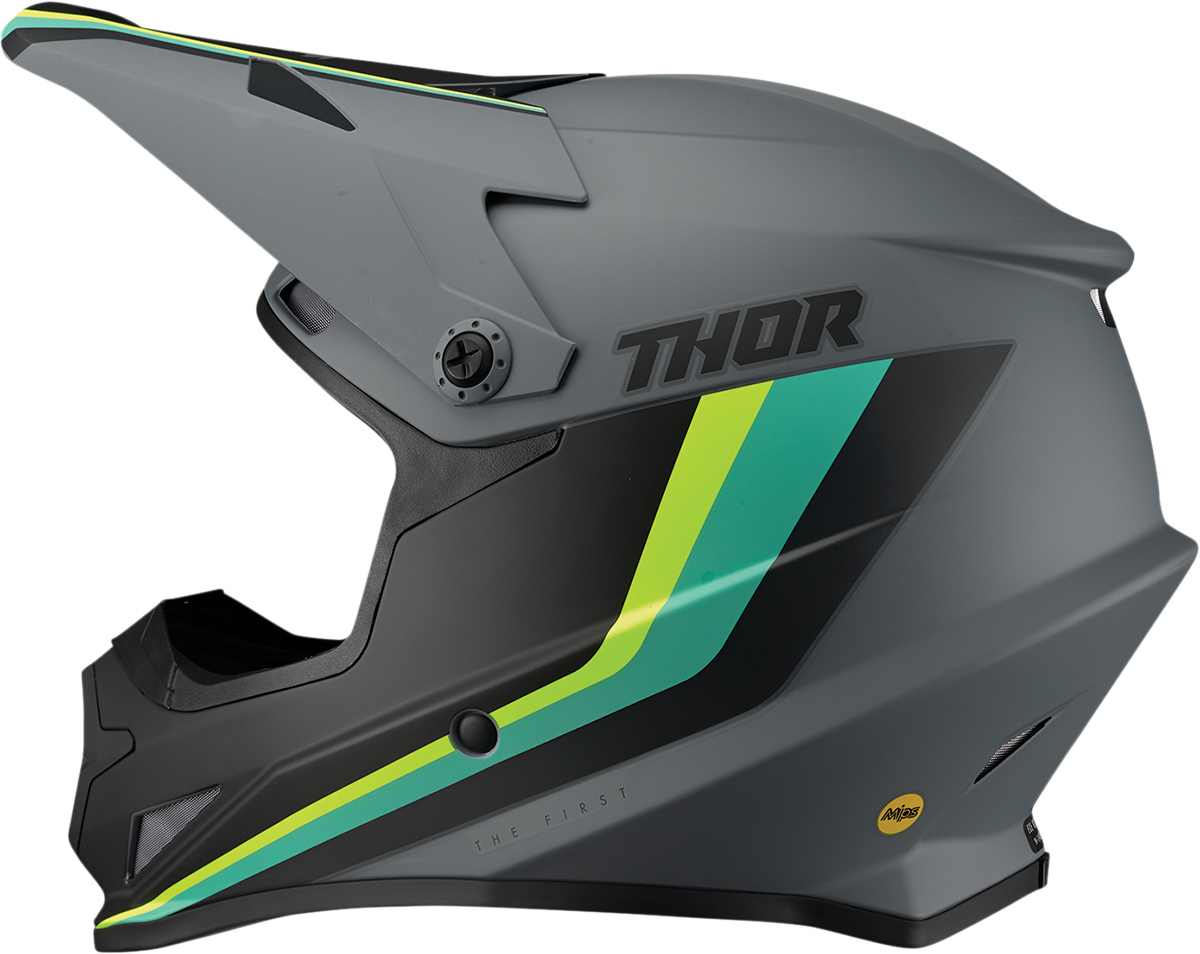 THOR HLMT SCTRNR MIPS GY/TL XS 0110-7302