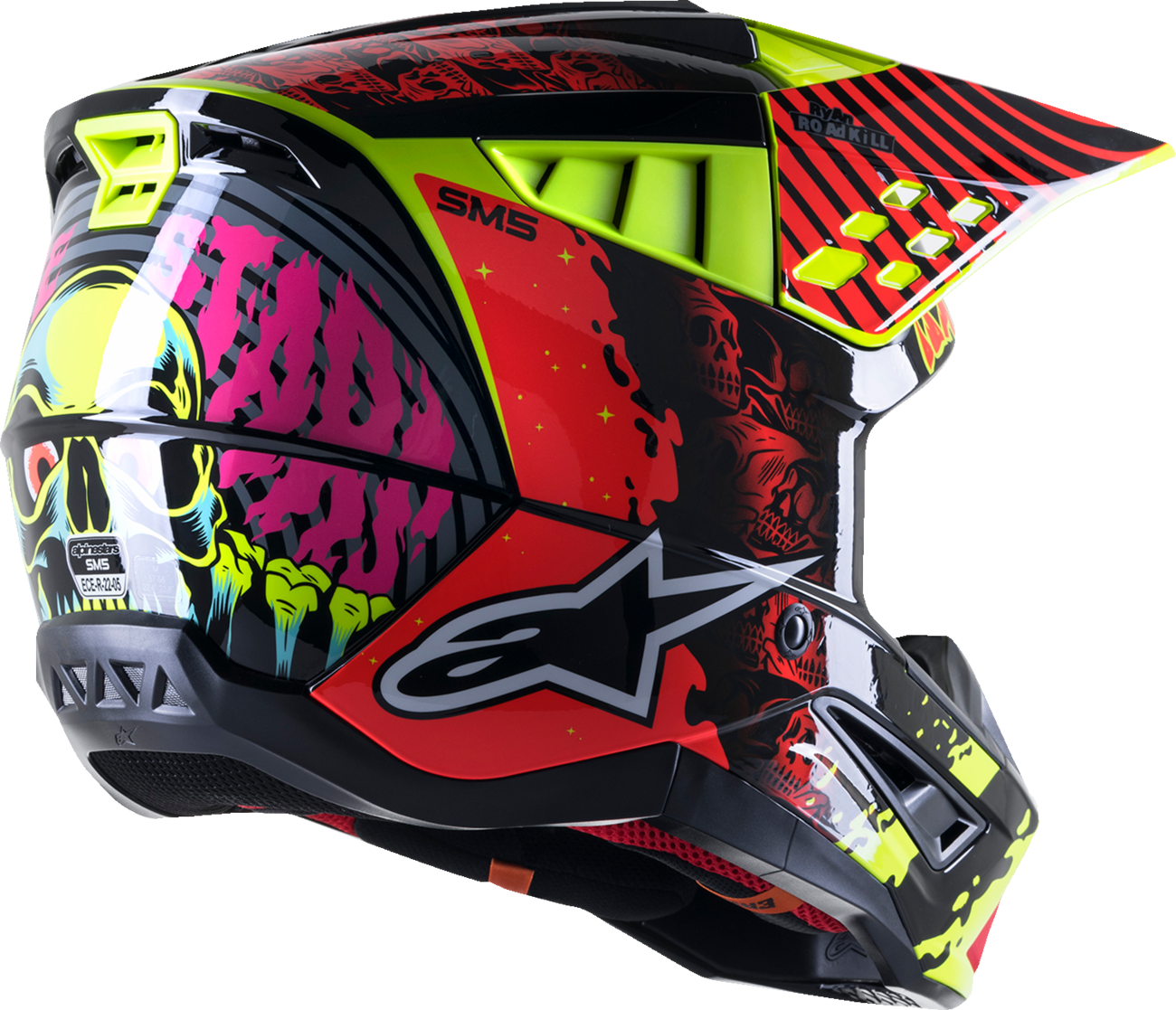 ALPINESTARS HELMET  M5 SOL BRY S 8305722-1355-S