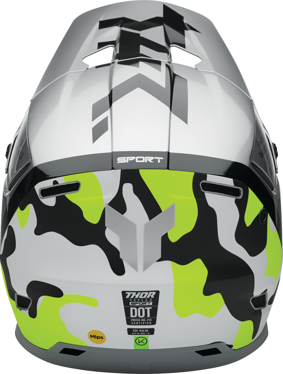 THOR REFLEX SPORT RIOT GY/AC LG 0110-8772