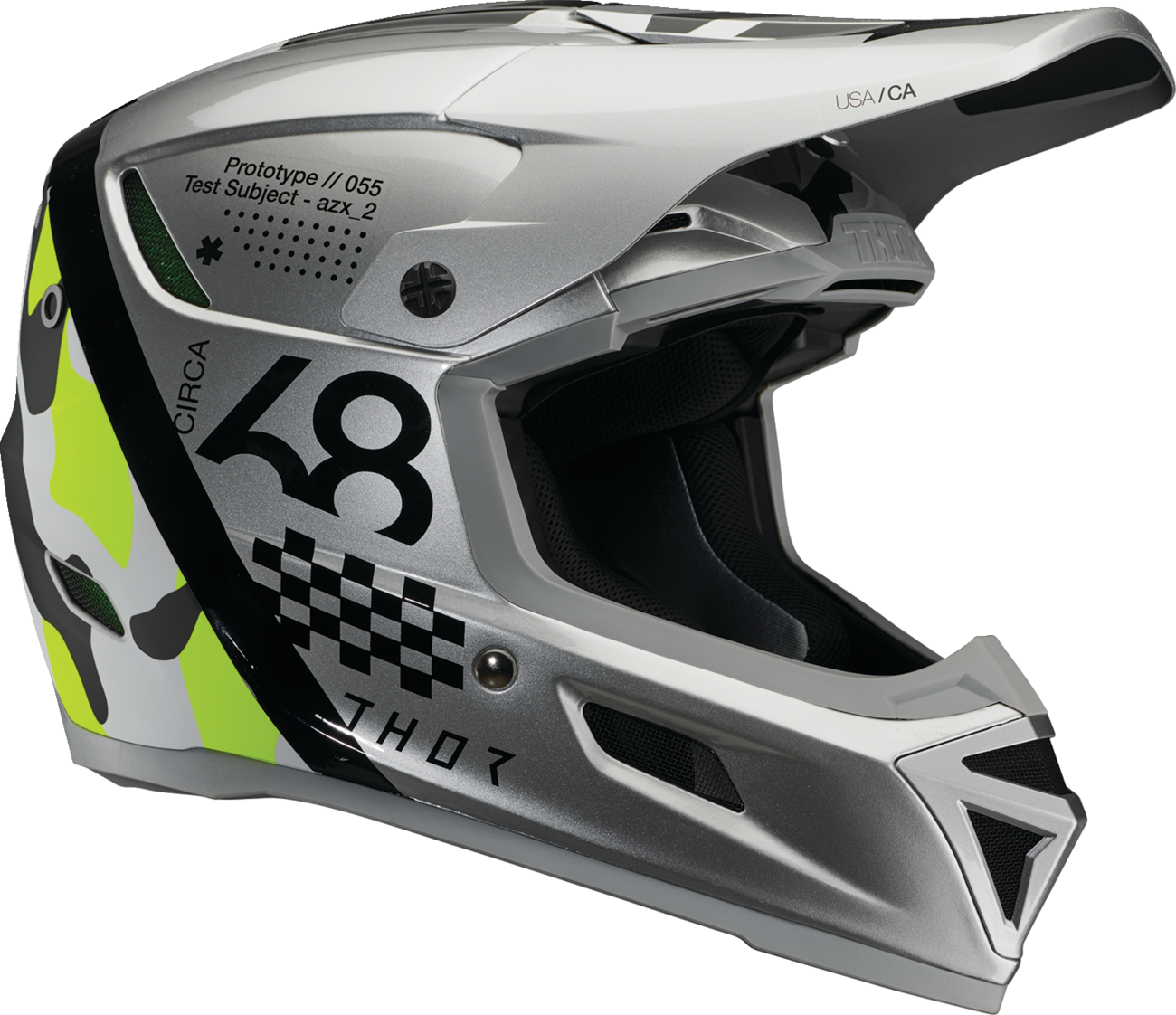 THOR REFLEX SPORT RIOT GY/AC SM 0110-8770