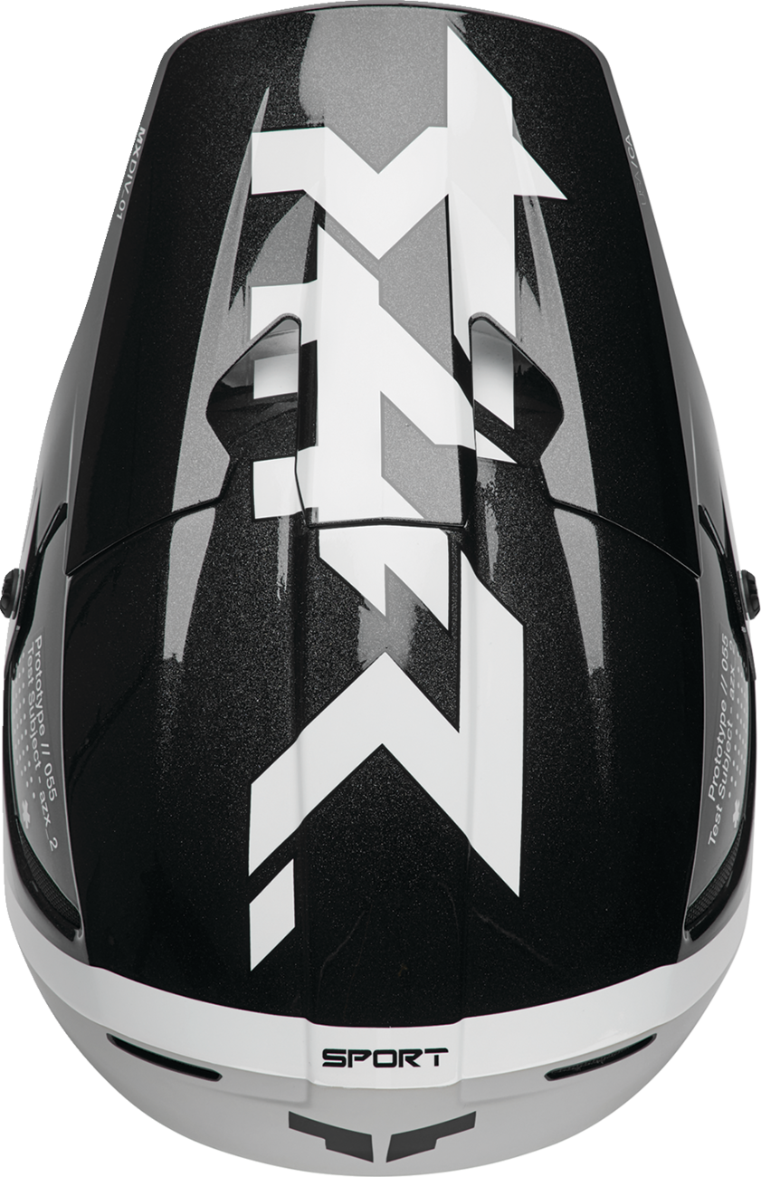 THOR REFLEX SPORT RIOT BK/WH SM 0110-8776