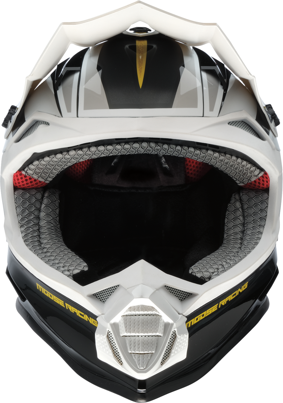MOOSE RACING SOFTGOODS MR3 F.A.F. BLACK/WHITE/GOLD SM 0110-8928