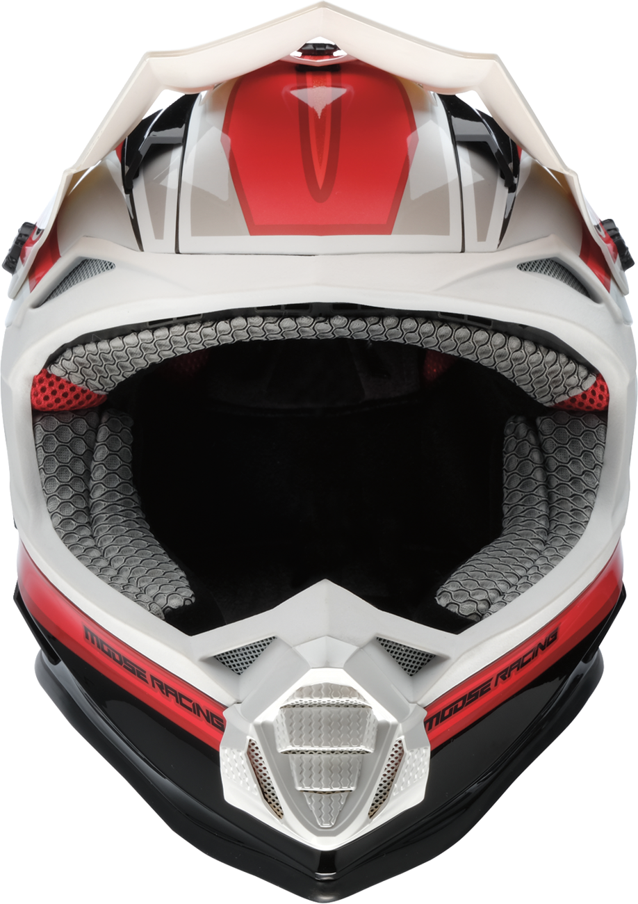 MOOSE RACING SOFTGOODS MR3 F.A.F. BLACK/WHITE/RED SM 0110-8933