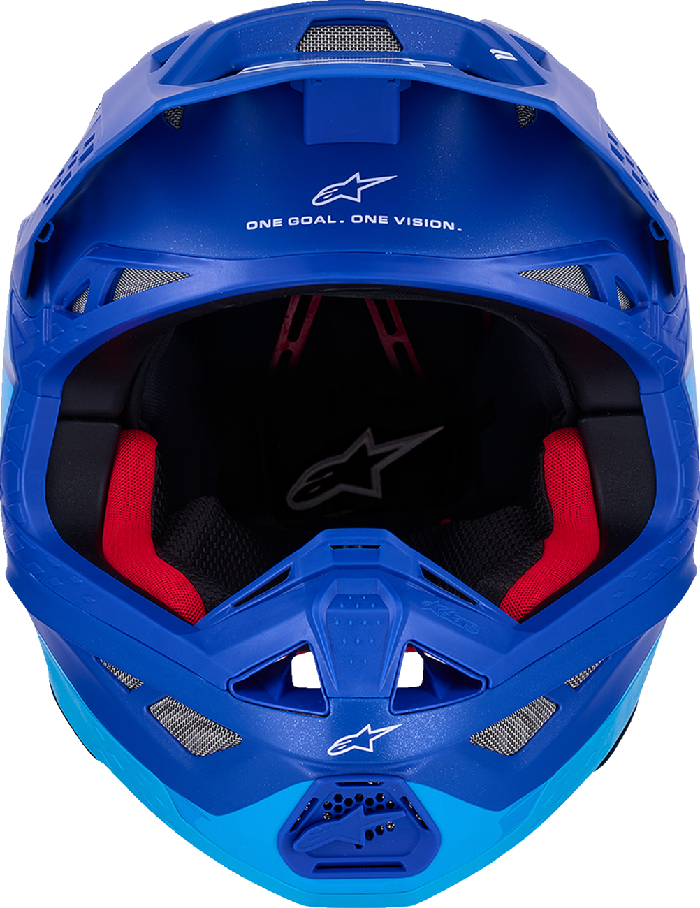 ALPINESTARS HELMET S-M10 FLOOD BLUE/BLK-CARB L 8300923-7282-L