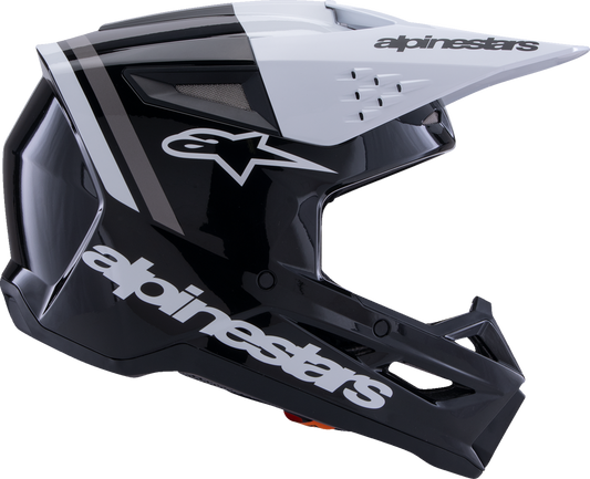 ALPINESTARS HELMET SM3 RADIUM BLK/WH/GY XL 8300726-1546-XL