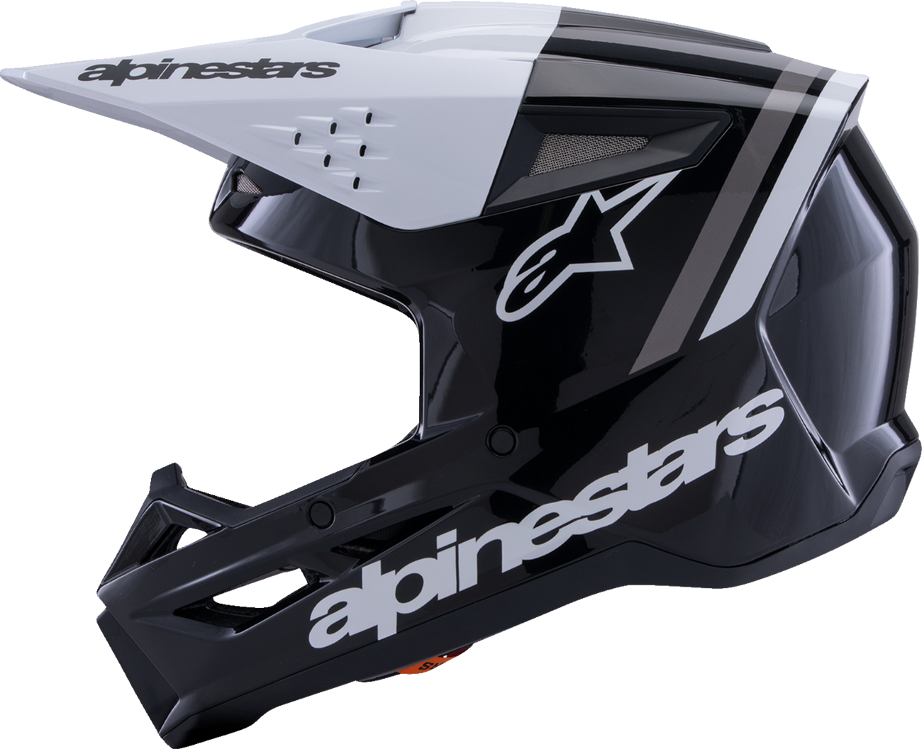ALPINESTARS HELMET SM3 RADIUM BLK/WH/GY L 8300726-1546-L