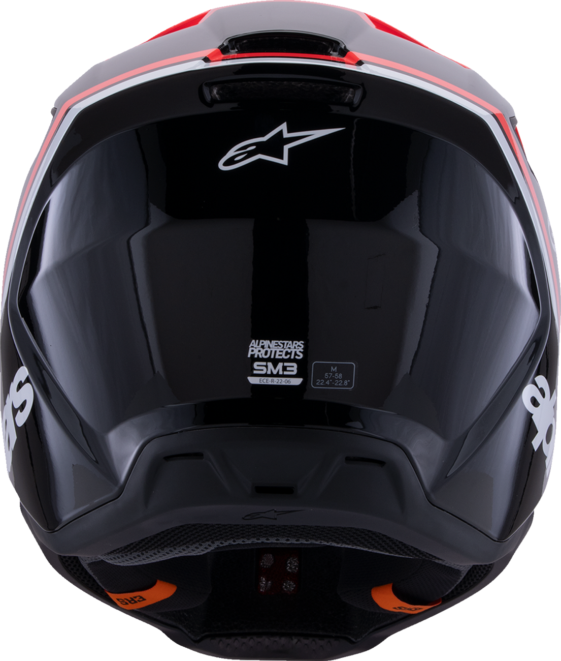 ALPINESTARS HELMET SM3 RADIUM BLK/RED/WH XL 8300726-1553-XL
