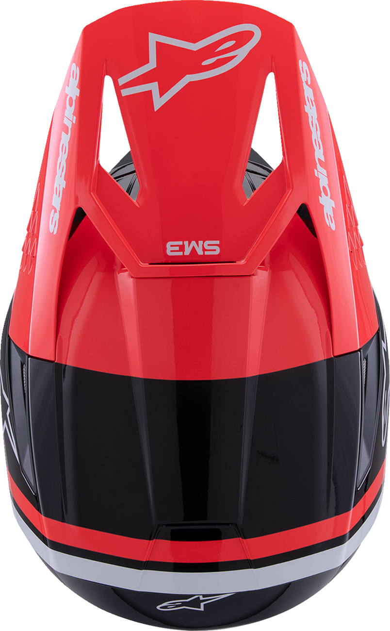 ALPINESTARS HELMET SM3 RADIUM BLK/RED/WH XL 8300726-1553-XL
