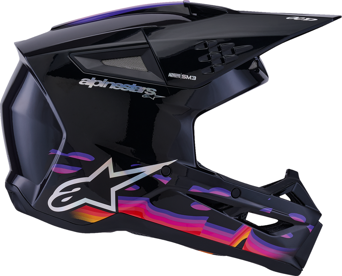 ALPINESTARS HELMET SM3 FORCE BLACK-GLOSS M 8301126-1180-M