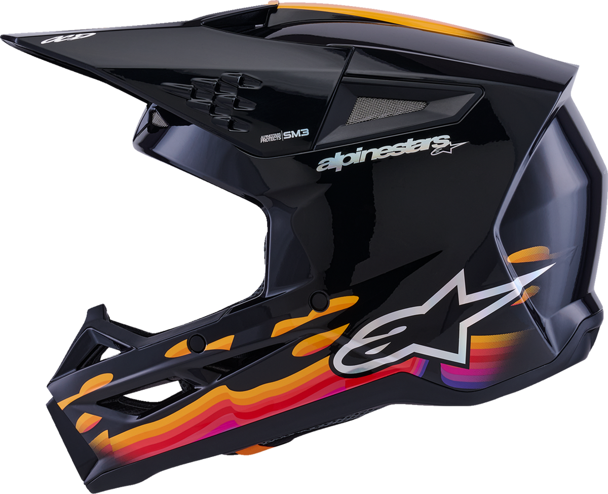 ALPINESTARS HELMET SM3 FORCE BLACK-GLOSS M 8301126-1180-M